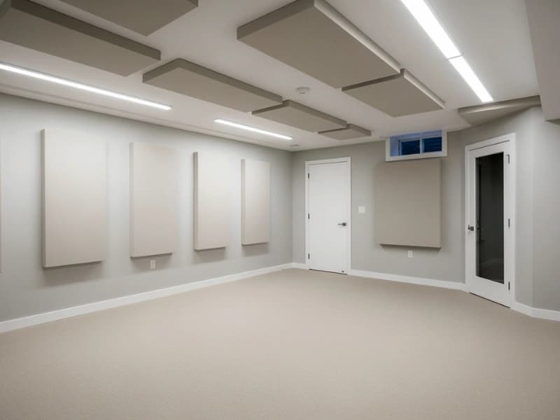 Washington Heights Client Studio basement conversion - completed project in Washington Heights, Manhattan