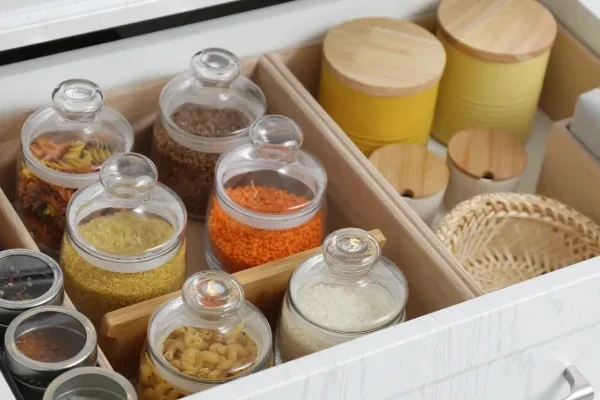 Small kitchen storage