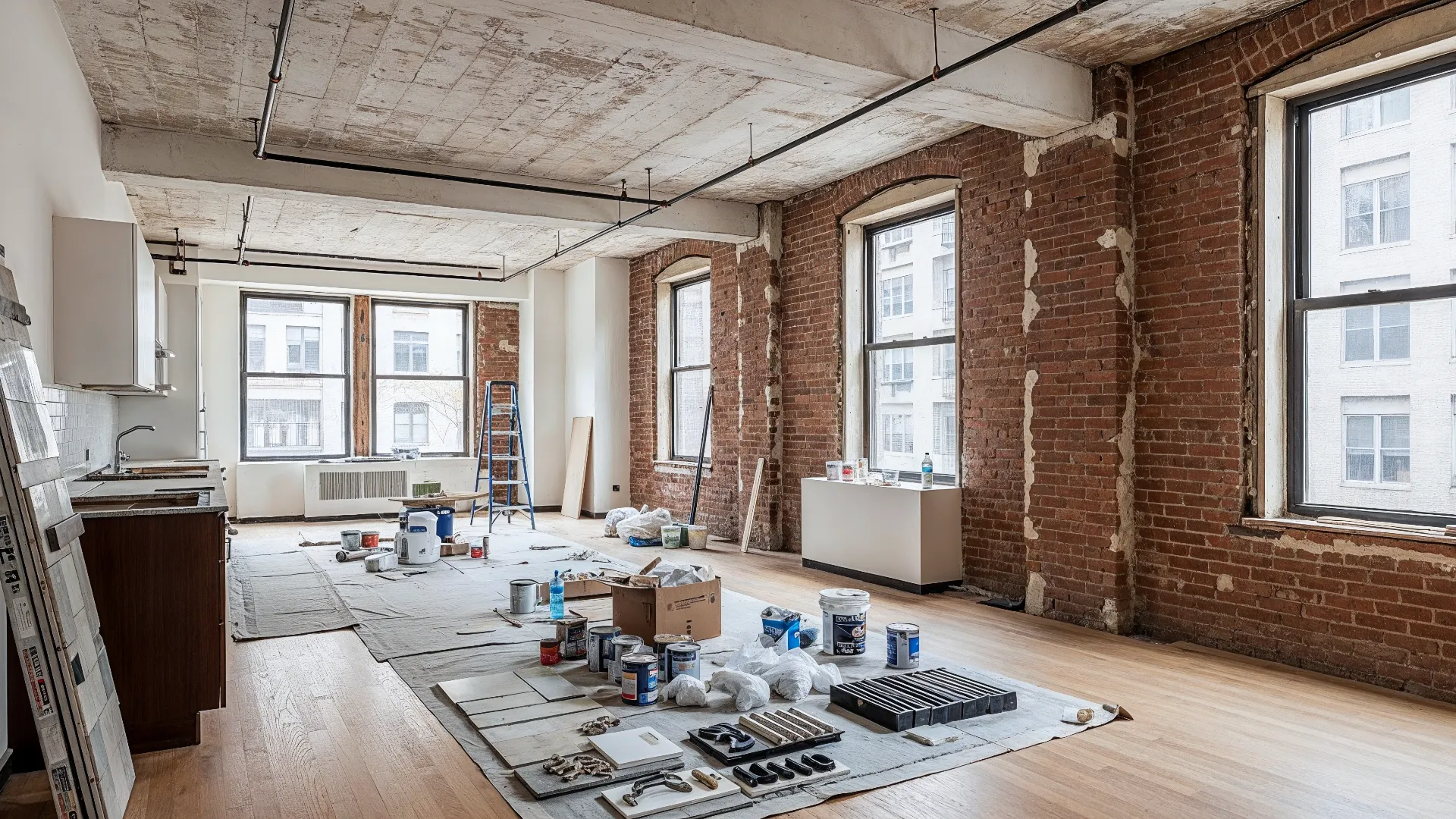 View of 13 Inspiring Industrial Apartment Ideas to Revamp Your Space